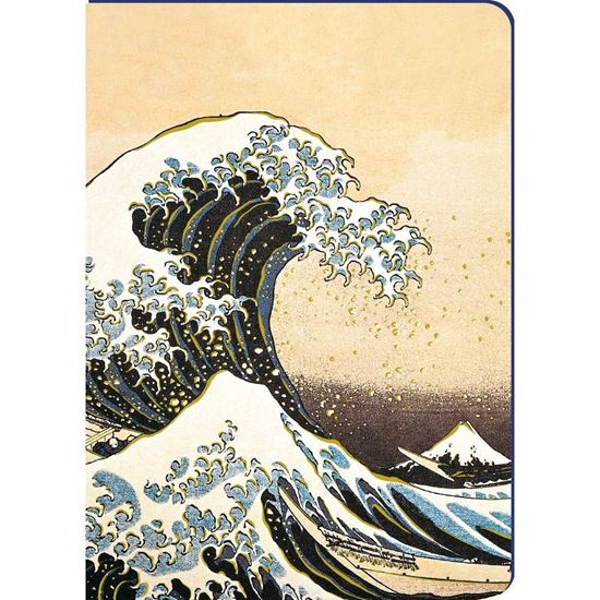 Εικόνα από ΣΗΜΕΙΩΜΑΤΑΡΙΟ PREMIUM PAPER ΜΕ ΜΟΤΙΒΟ UNDER THE WAVE OFF KANAGAWA Α5 (25239)
