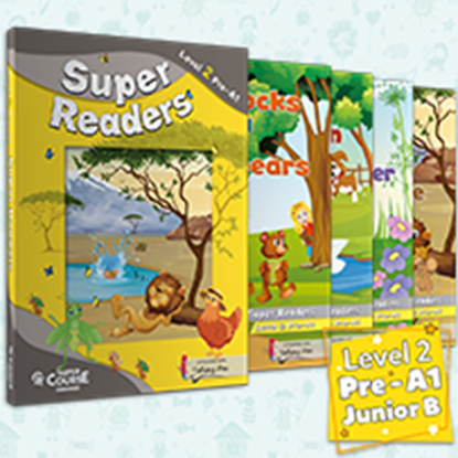 Εικόνα της SUPER READERS LEVEL 2 (JUNIOR B) - ΠΑΚΕΤΟ ΜΕ ΠΑΡΑΜΥΘΙΑ