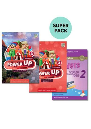 Εικόνα από POWER UP 3 SUPER PACK 2 (SB + WB + MOVERS 2 + WORDLIST) 2ND ED