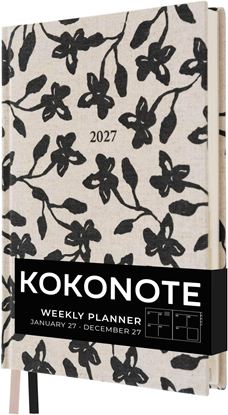 Εικόνα της KOKONOTE ΗΜΕΡΟΛΟΓΙΟ ΕΒΔΟΜΑΔΙΑΙΟ 12ΜΗΝΟ ΣΠΙΡΑΛ GAIA MIDNIGHT DAHLIA 2027