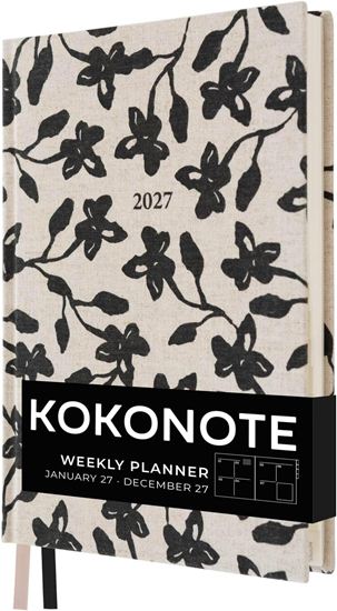 Εικόνα από KOKONOTE ΗΜΕΡΟΛΟΓΙΟ ΕΒΔΟΜΑΔΙΑΙΟ 12ΜΗΝΟ ΣΠΙΡΑΛ GAIA MIDNIGHT DAHLIA 2027