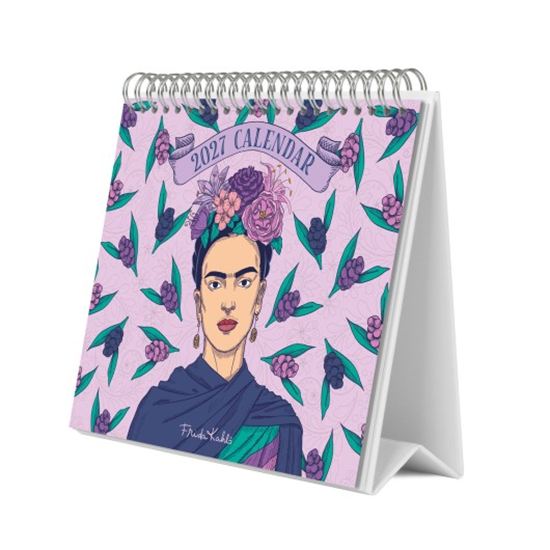 Εικόνα από FRIDA KAHLO ΗΜΕΡΟΛΟΓΙΟ ΜΗΝΙΑΙΟ ΕΠΙΤΡΑΠΕΖΙΟ 2027 20Χ17
