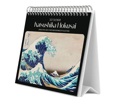 Εικόνα της HOKUSAI WAVE ΗΜΕΡΟΛΟΓΙΟ ΜΗΝΙΑΙΟ ΕΠΙΤΡΑΠΕΖΙΟ 2027 20Χ17