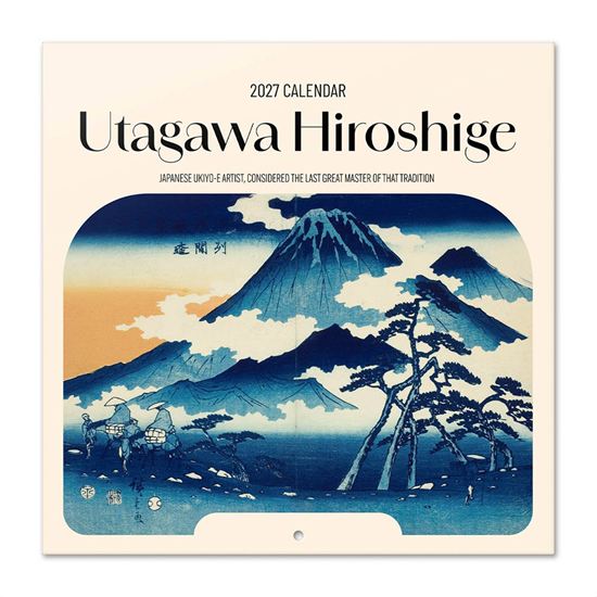 Εικόνα από UTAGAWA HIROSHIGE ΗΜΕΡΟΛΟΓΙΟ ΤΟΙΧΟΥ 16 ΜΗΝΩΝ 2027 30Χ30