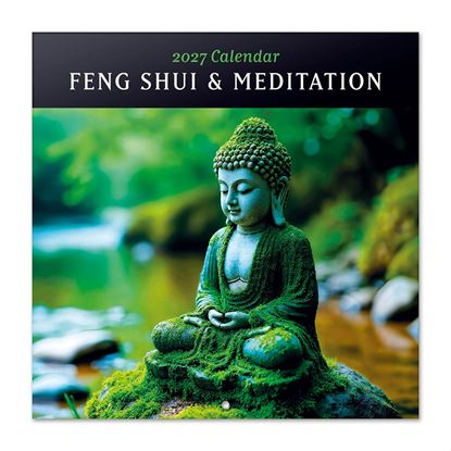 Εικόνα της FENG SHUI&MEDITATION ΗΜΕΡΟΛΟΓΙΟ ΤΟΙΧΟΥ 16 ΜΗΝΩΝ 2027 30Χ30